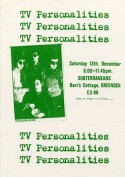 Television Personalities 13 Dec 86