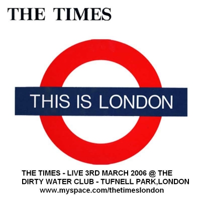 The Times, Dirty Water Club flyer