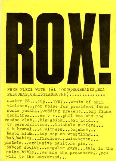 ROX! fanzine